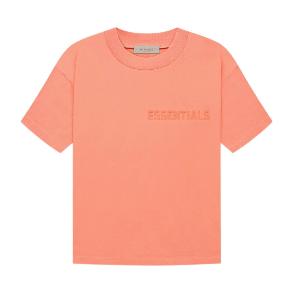 Fear of God Essentials FW22 Ss Tee Coral
