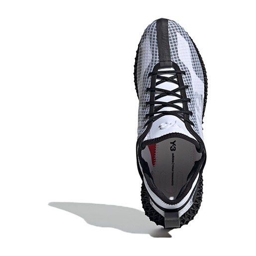 Y-3 4D Runner White Black