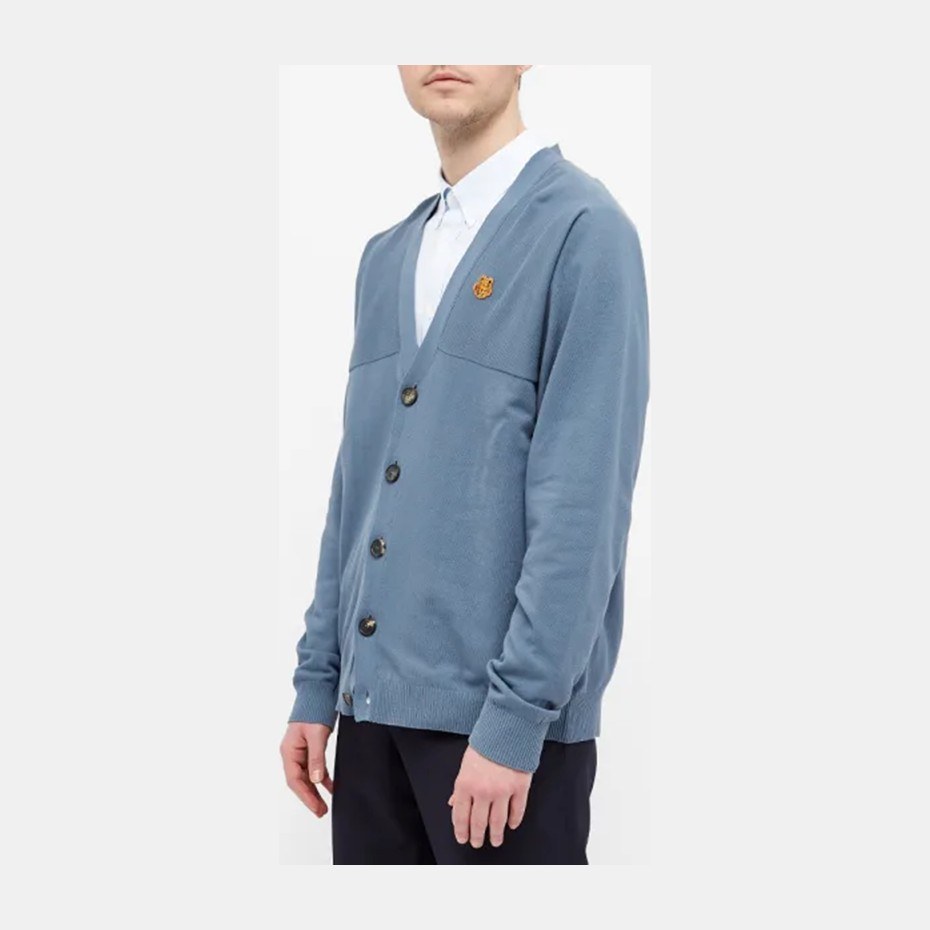 KENZO V-Neck Knit Blue