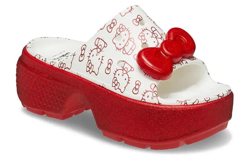Hello Kitty x Crocs Stomp White Red