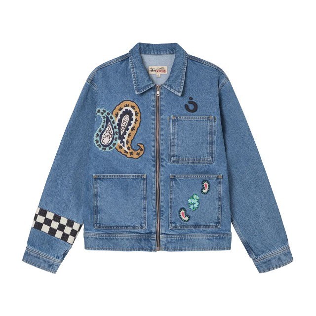 Stussy x NOMA T.D. Denim Zip Work Jacket