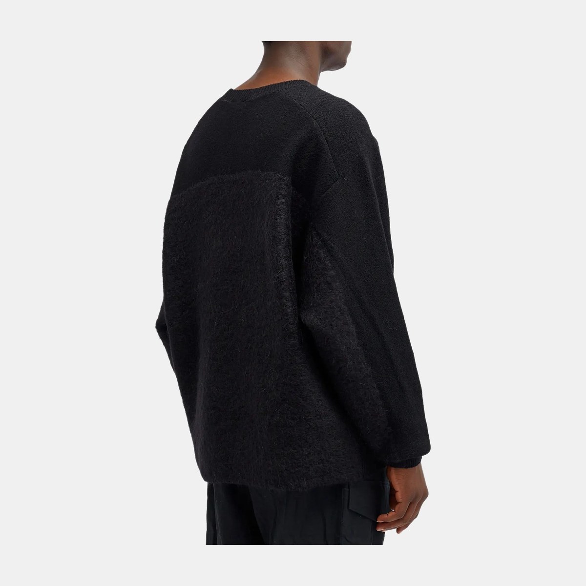 Y-3 Knit Crewneck Long Sleeve Black