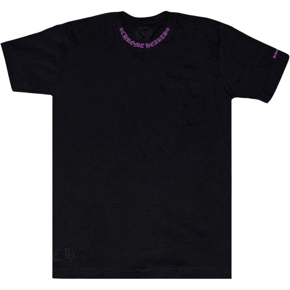 Chrome Hearts Letter Print Crewneck Tee