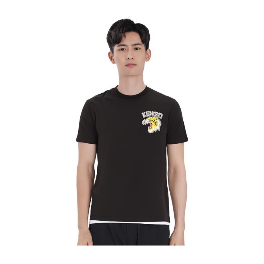 KENZO Logo Tiger Print T-Shirt