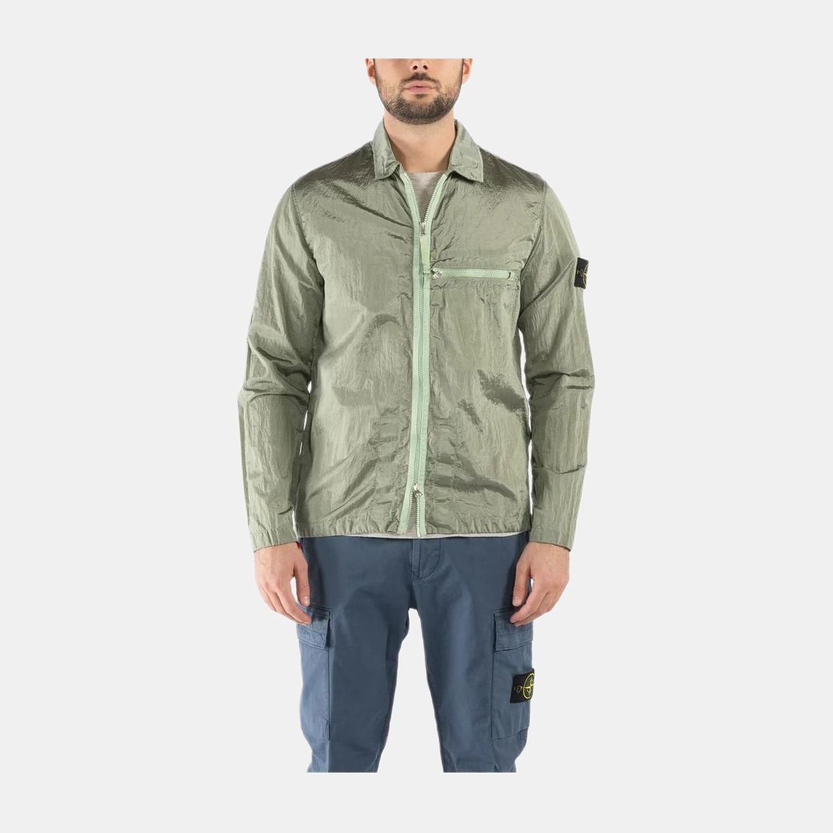 Stone Island Nylon Meta SS23 Jacket Light Green