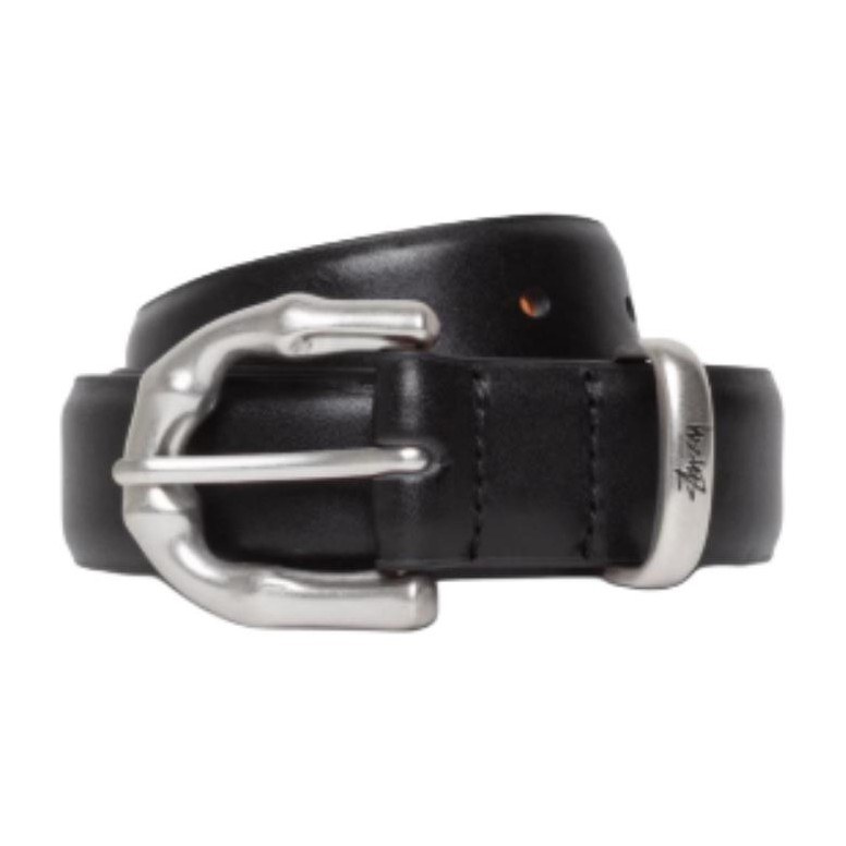 Stussy Logo Leather Belt