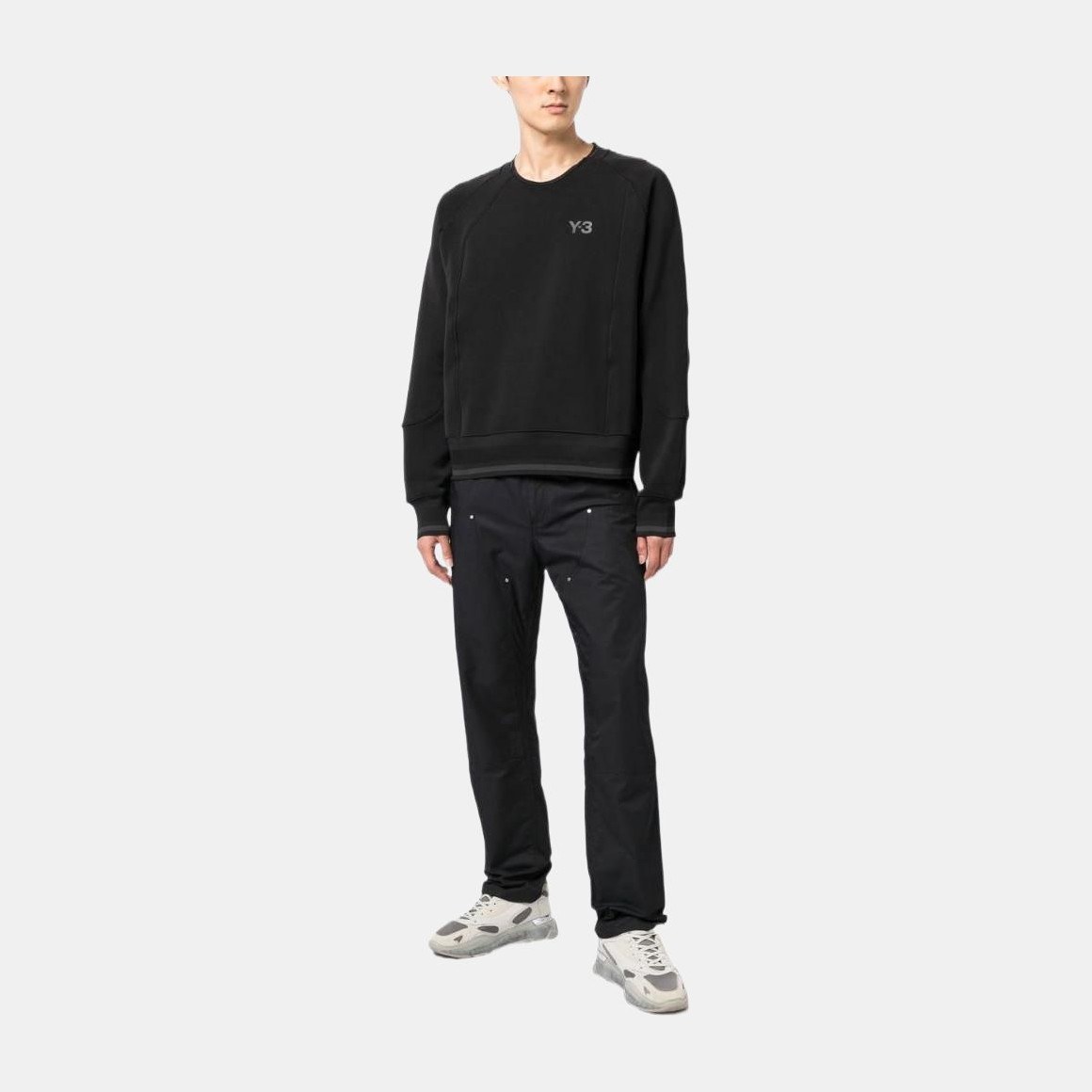 Y-3 FW22 Logo Crewneck Sweatshirt