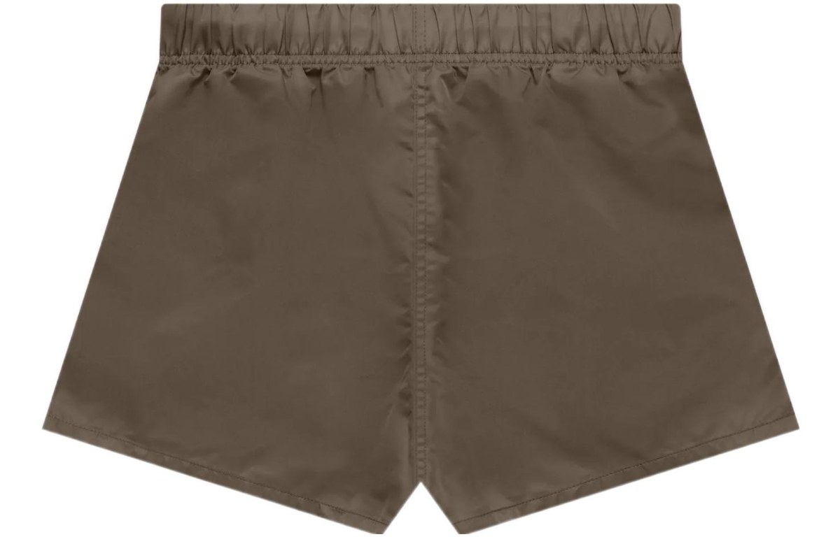 Fear of God Essentials High-Waisted Shorts Mocha