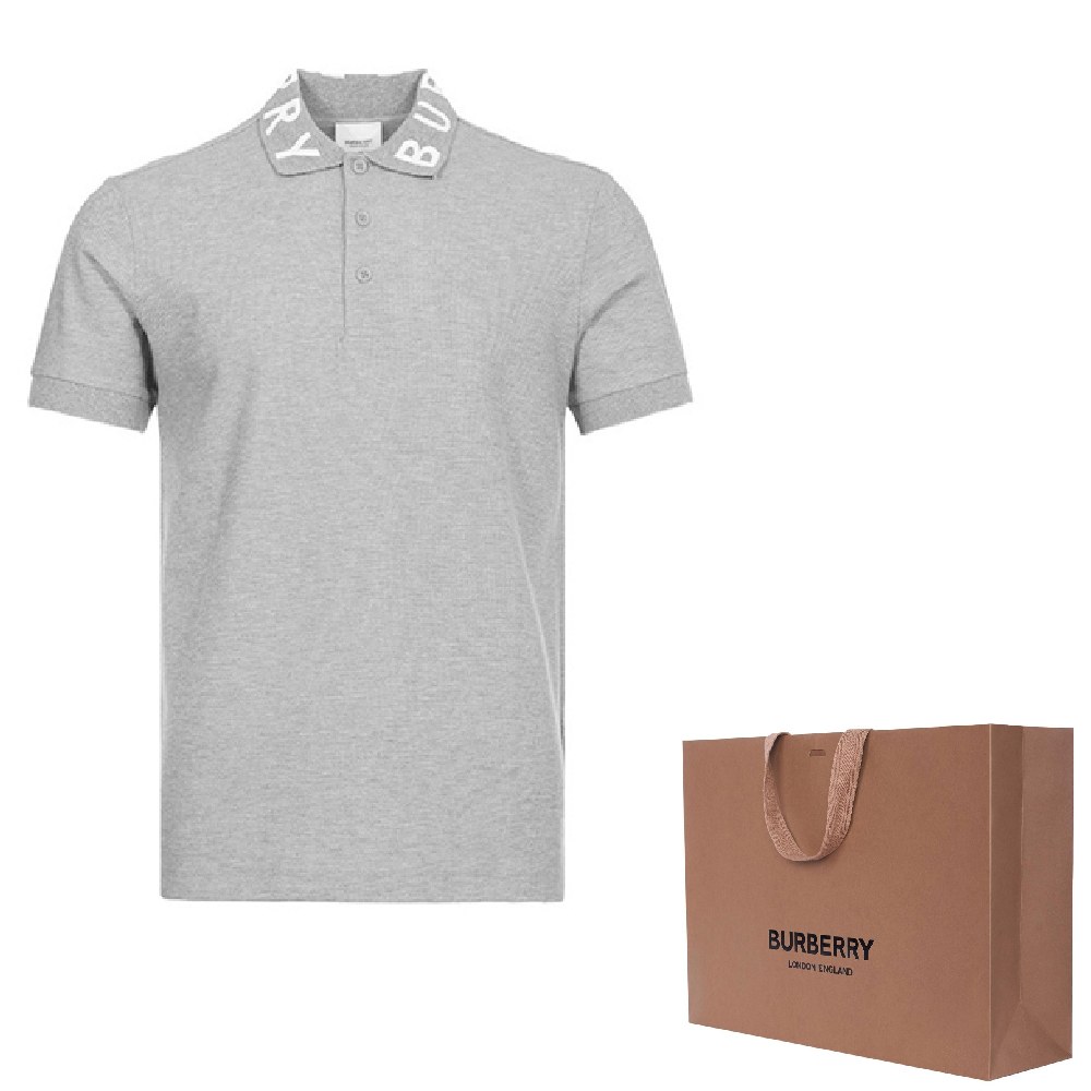 Burberry Polo Shirt Grey