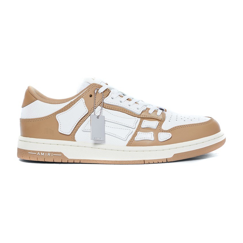 AMIRI Skel-Top Low Brown