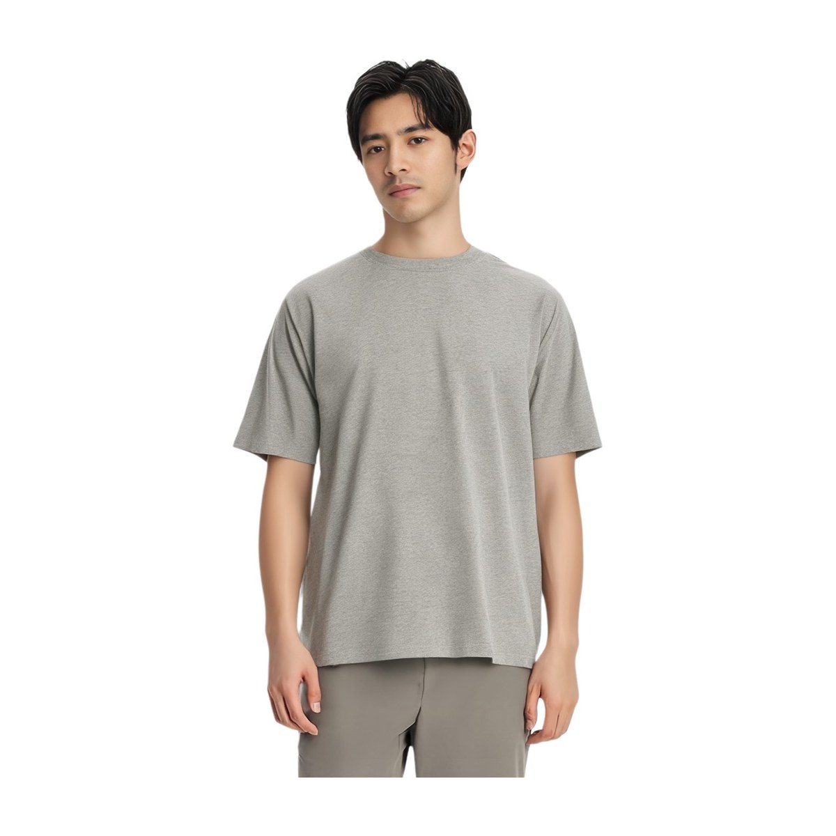 Fear of God Essentials SS21 Short Sleeve Tee Dark Heather Oatmeal