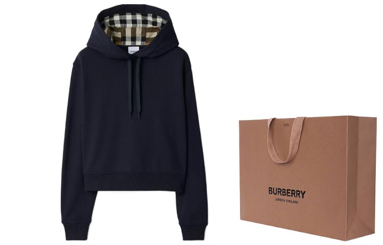 Burberry Hoodie Navy