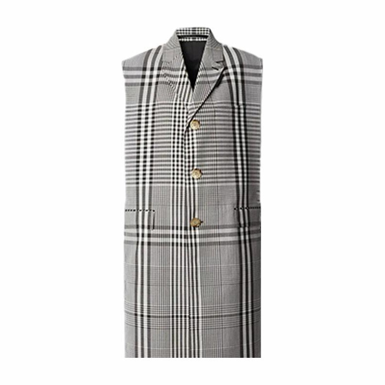 Burberry Sleeveless Wool Coat