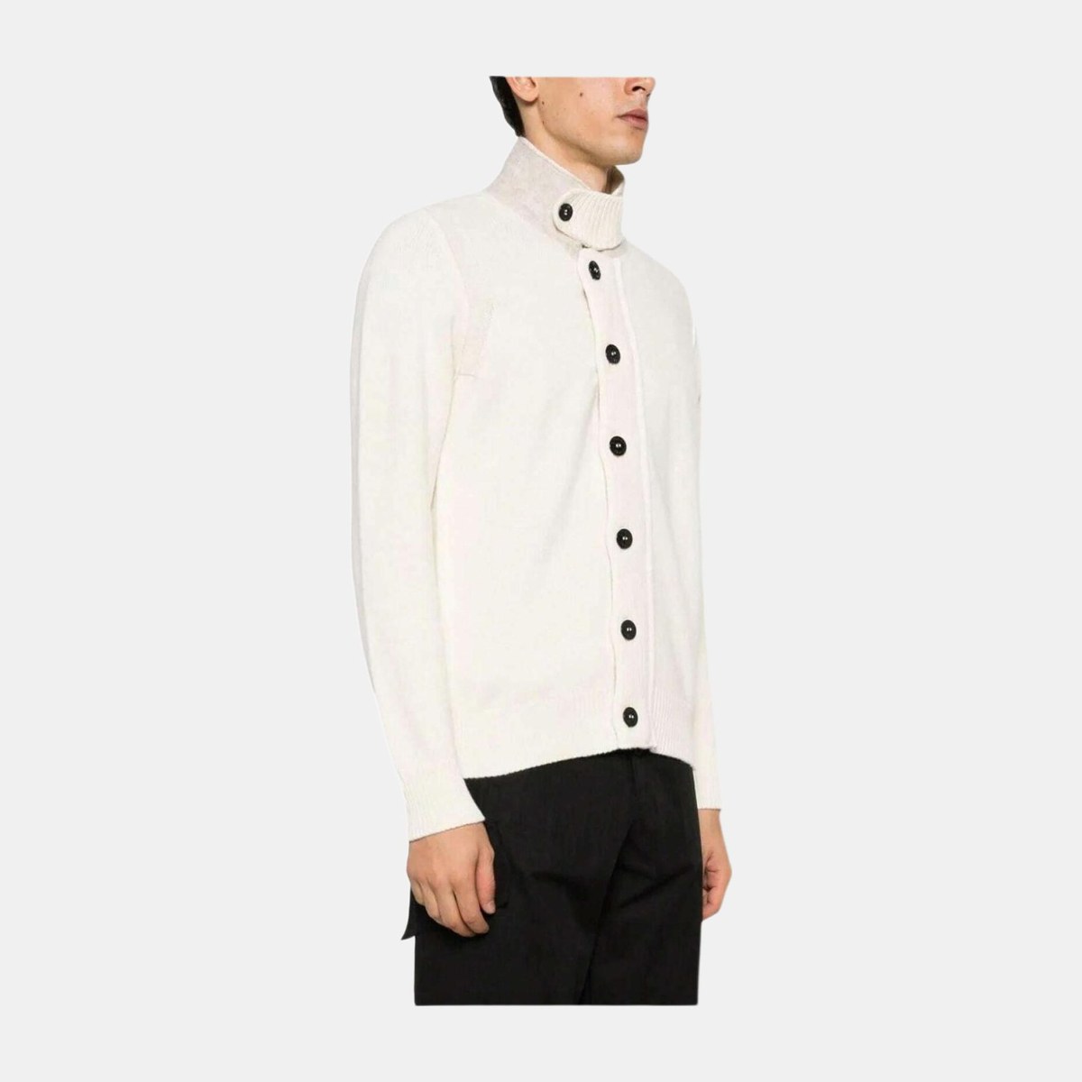Stone Island Logo Patch Knit Shirt
