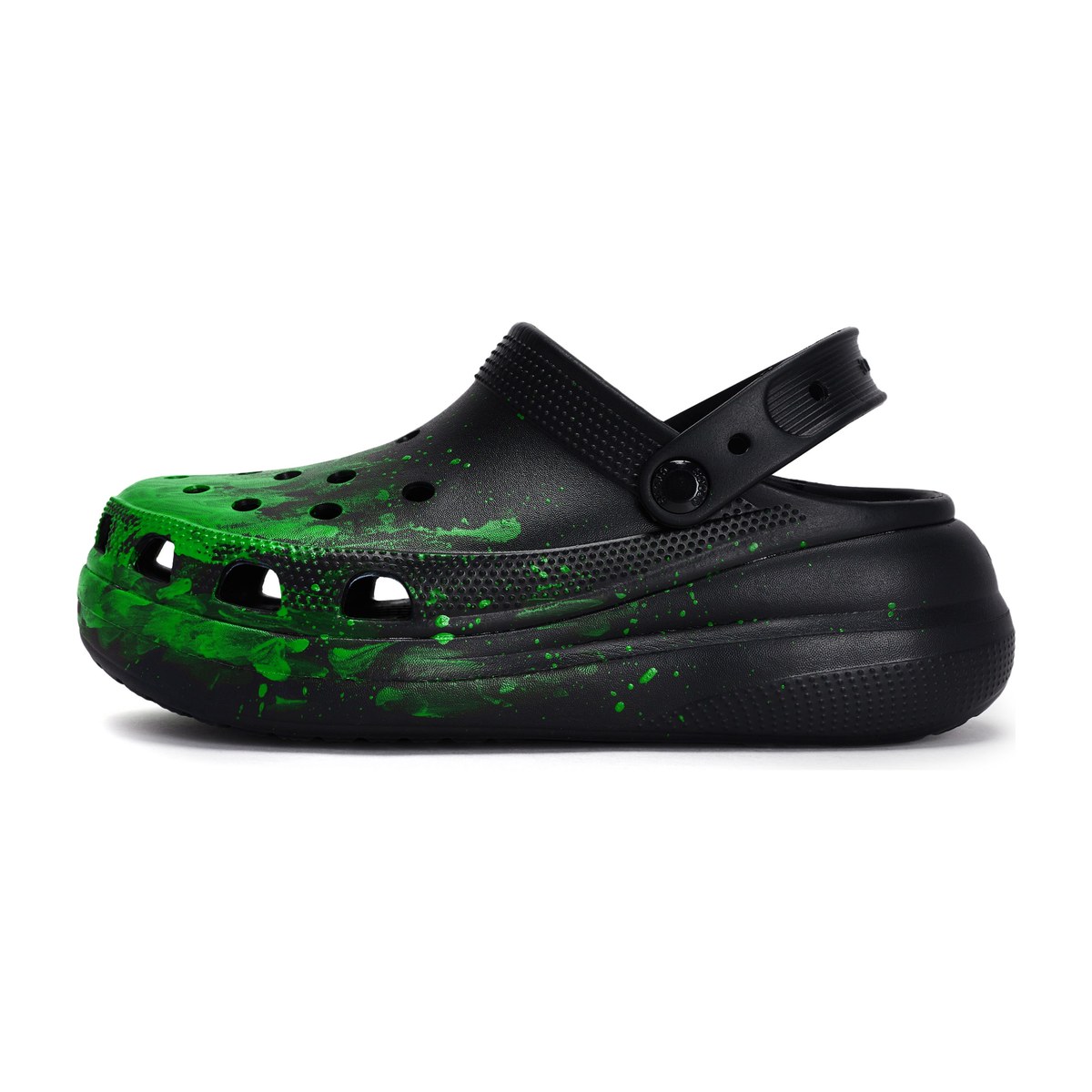 Crocs Classic Clog Black Green