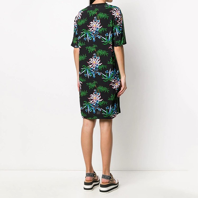 KENZO Tiger Embroidery Dress Black