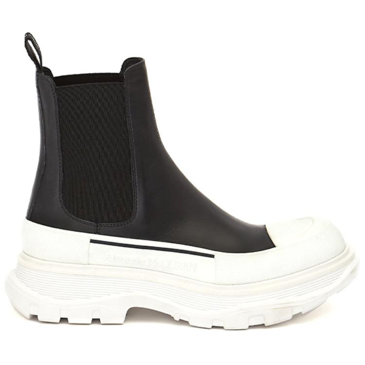 Alexander McQueen Tread Slick Chelsea Boots Black