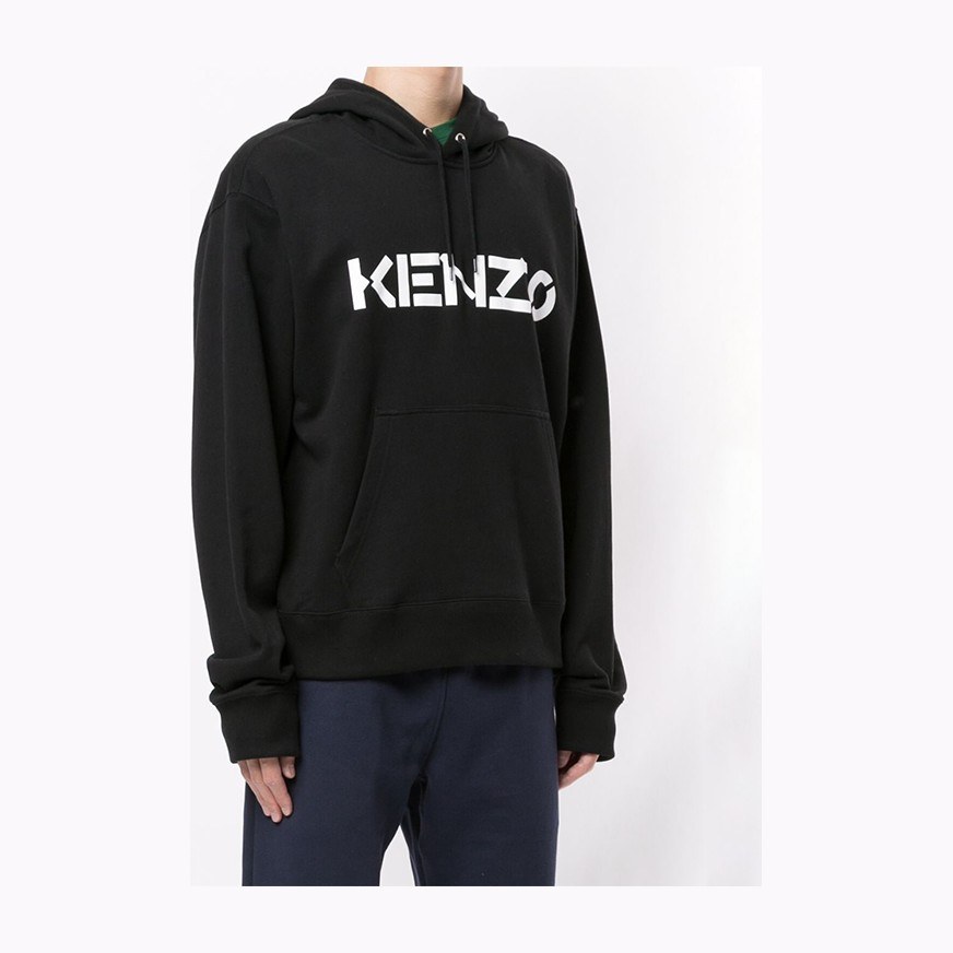 KENZO Logo Hoodie Black