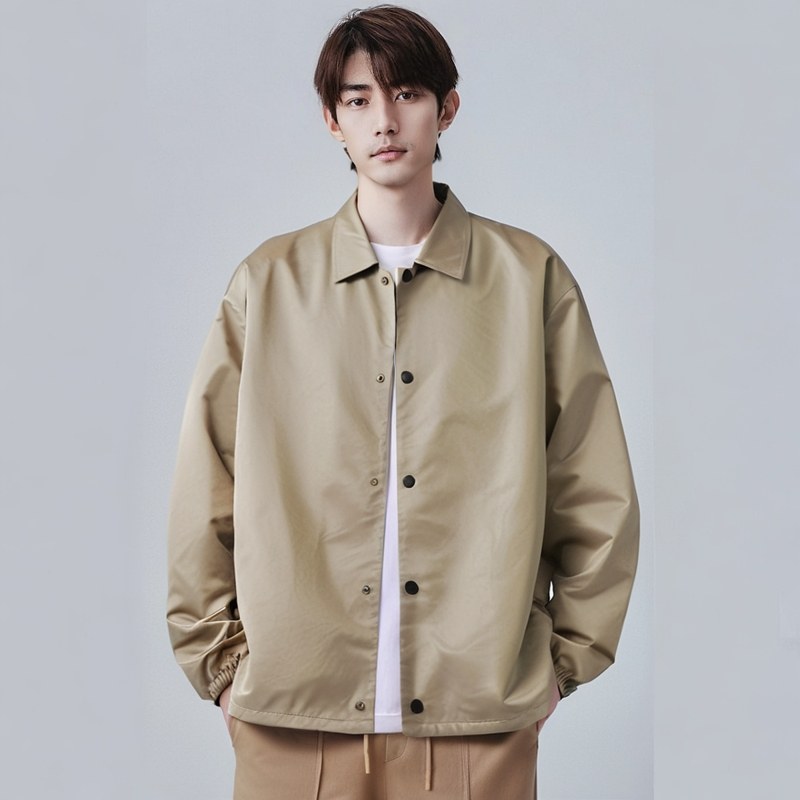Fear of God Essentials SS22 Coaches Jacket Oak