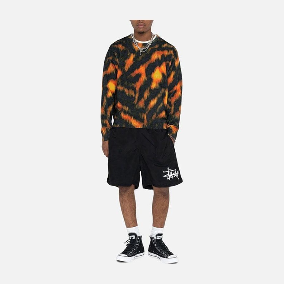 Stussy Logo Embroidered Shorts