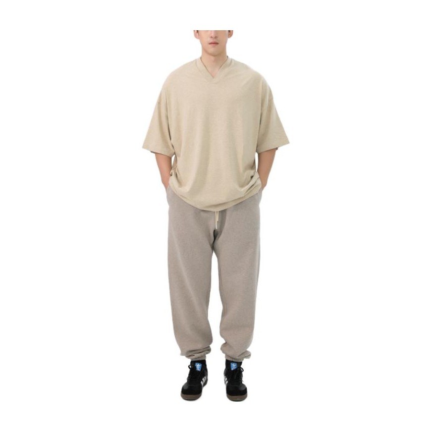 Fear of God Essentials V-Neck Gold Heather