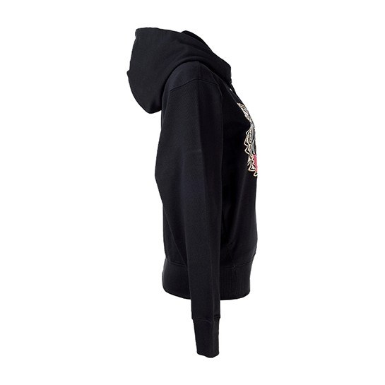 KENZO Tiger Embroidered Hoodie Black