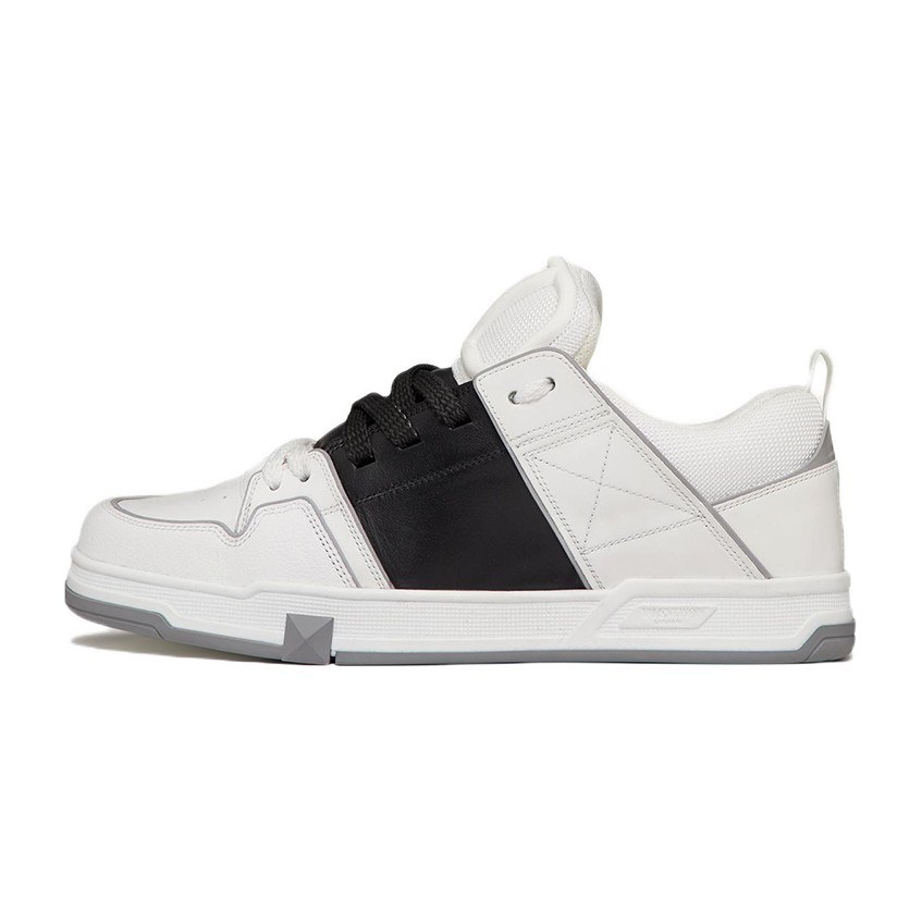 Valentino Open Skate White Black