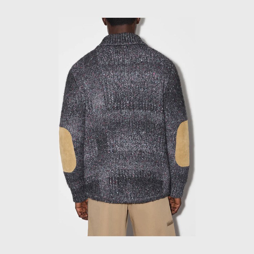 AMIRI SS23 Logo Embroidered Cardigan