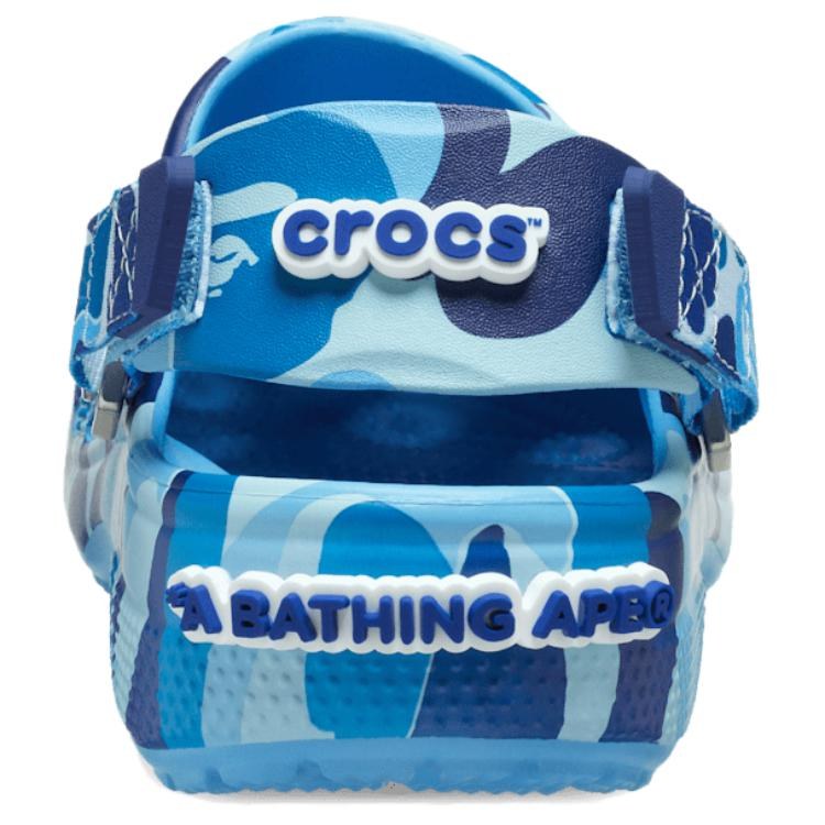 A BATHING APE x Crocs Classic Clog Blue