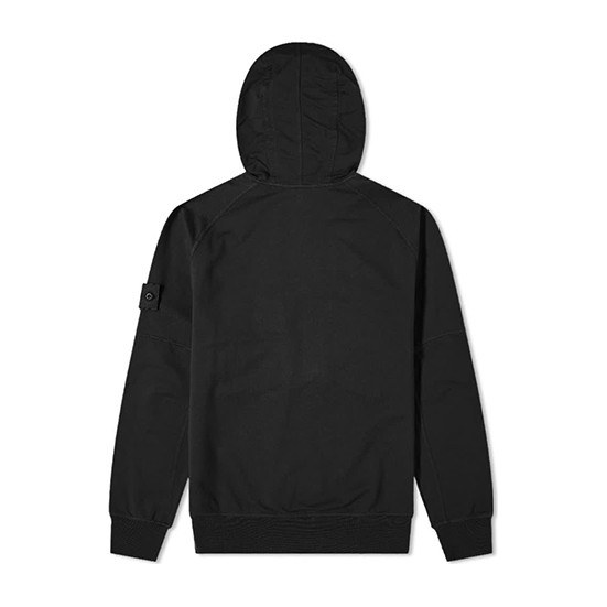 Stone Island Ghost Pieces Hoodie Black