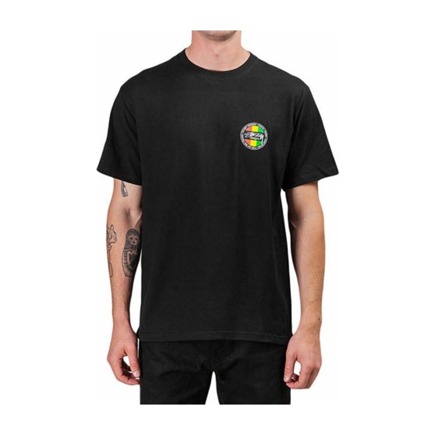 Stussy Surf Dot Tee Black