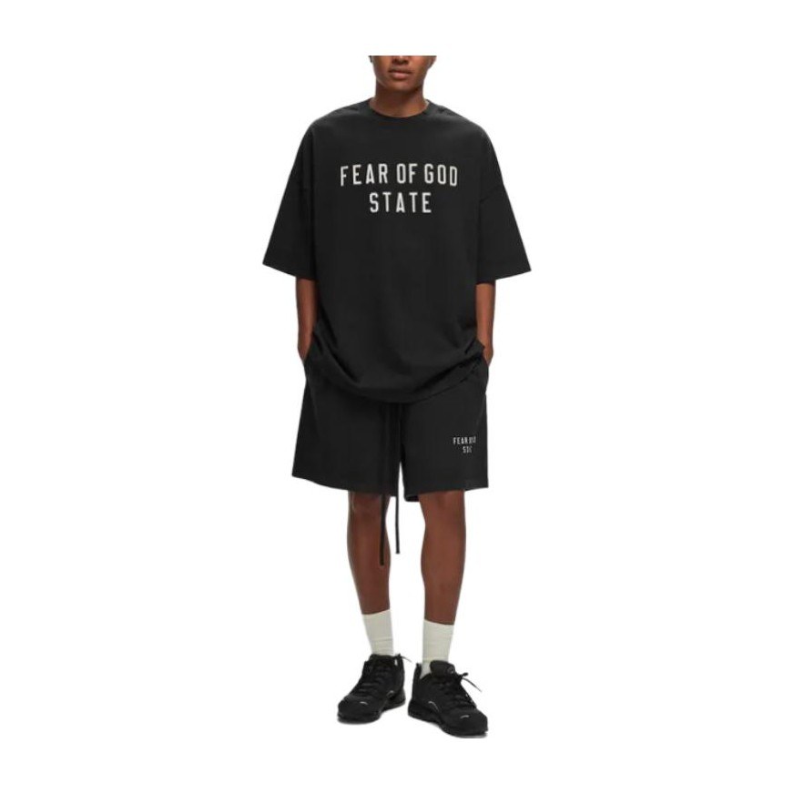 Fear of God Essentials Heavy Crewneck Tee Black