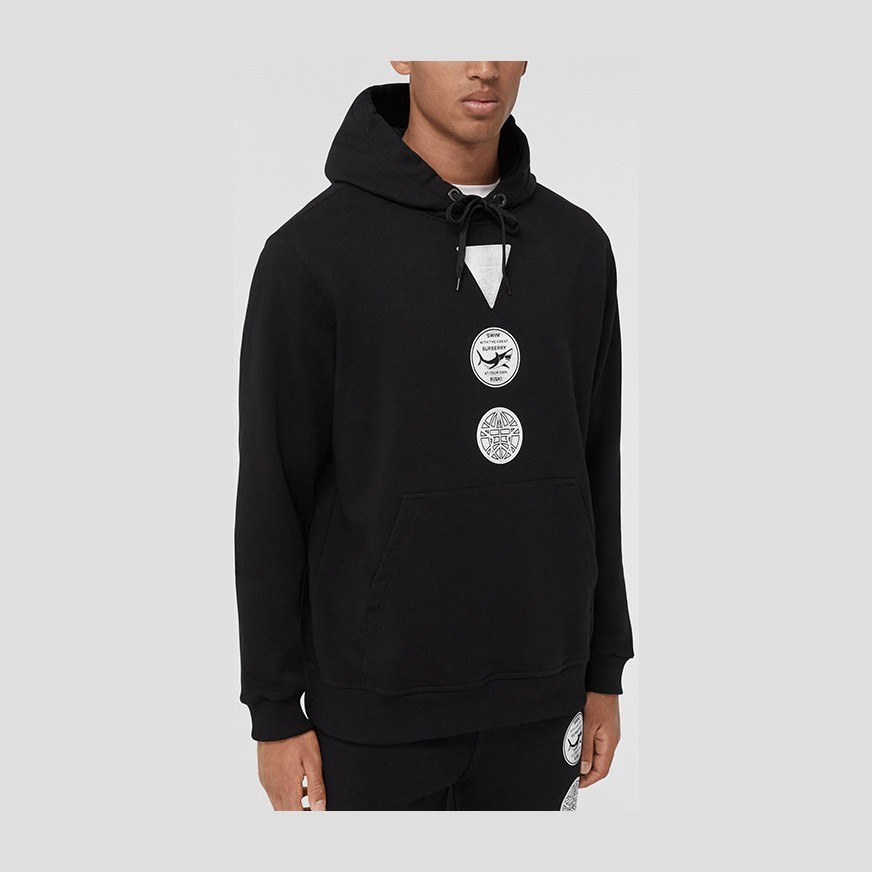 Burberry Logo Print Sweatshirt Black