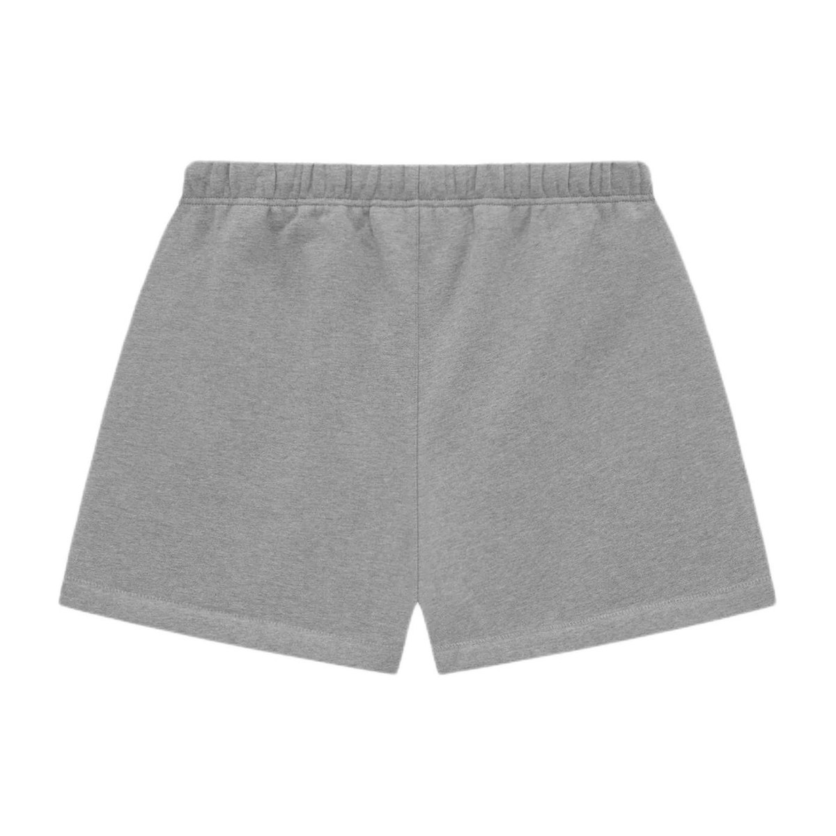 Fear of God Essentials Fleece Soccer Short Oatmeal Grey/Dark Heather