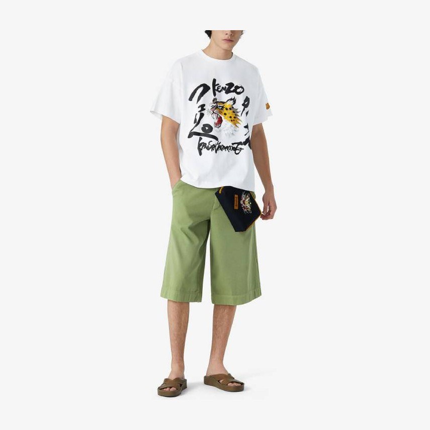 KENZO SS21 x Kansai Yamamoto Cheetah Tee White