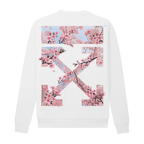 OFF-WHITE Embroidered Pullover Sweatshirt
