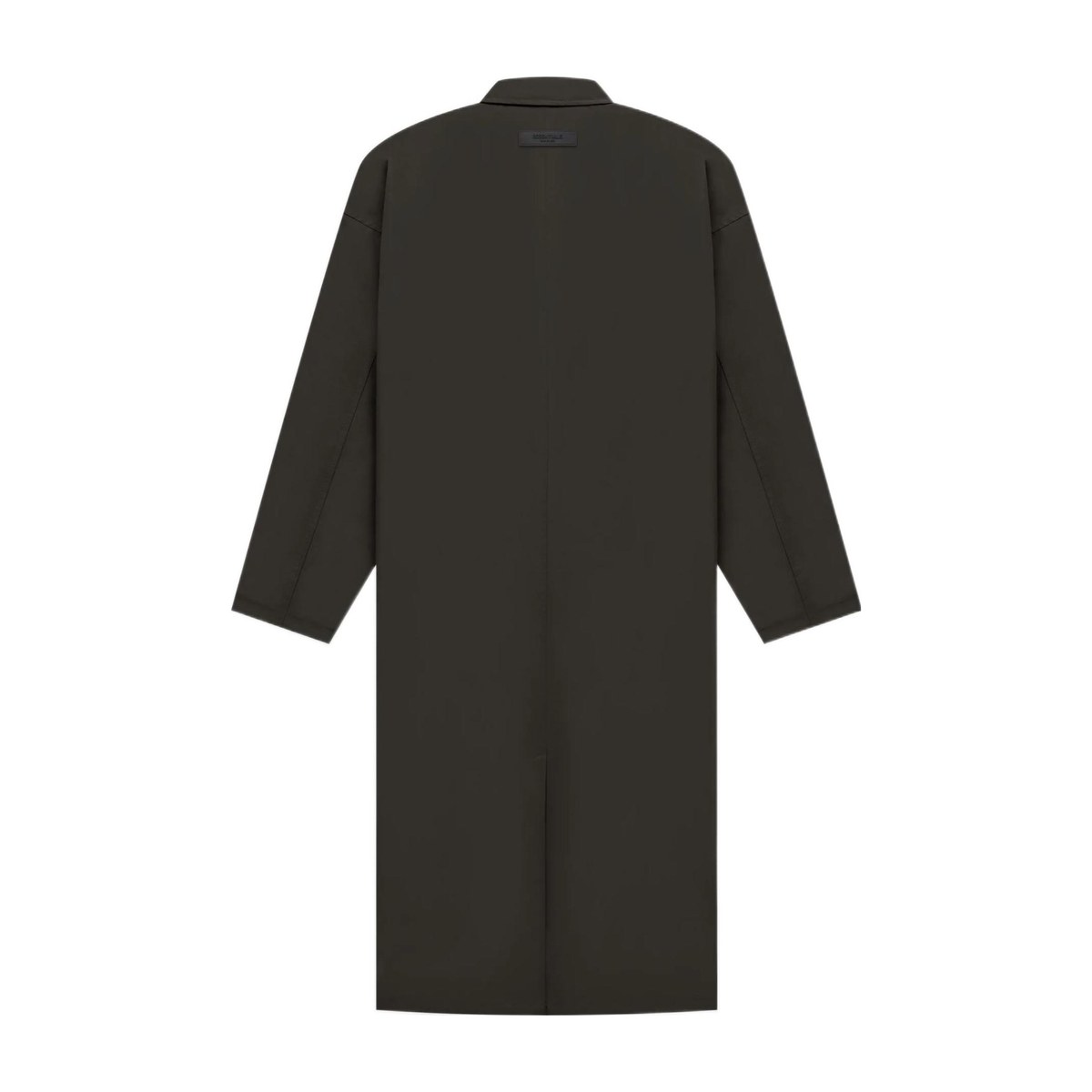 Fear of God Essentials Long Coat Off Black