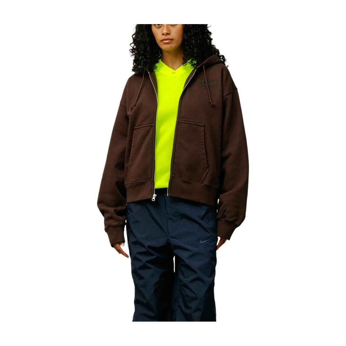 Stussy x Nike Stone Washed Fleece Zip Hoodie