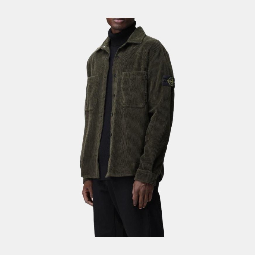 Stone Island Long Sleeve Shirt Green