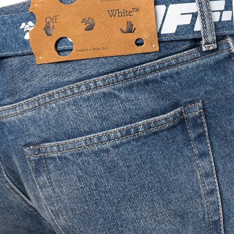 OFF-WHITE FW21 Blue Jeans