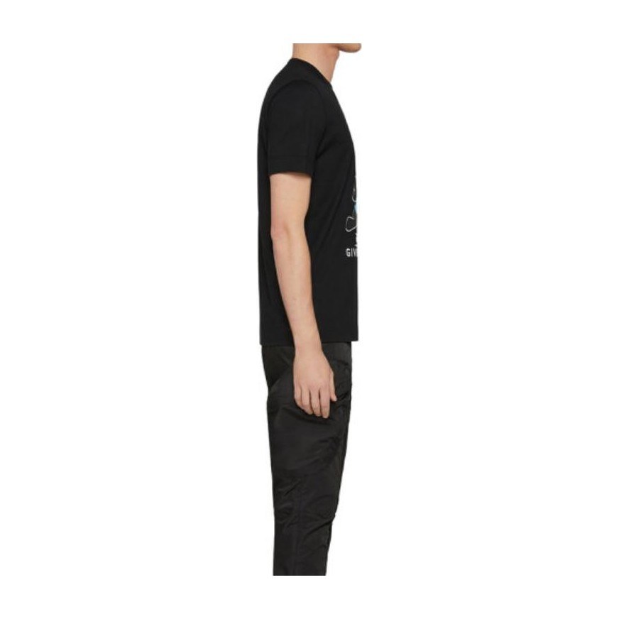 Givenchy Logo Print T-Shirt Black