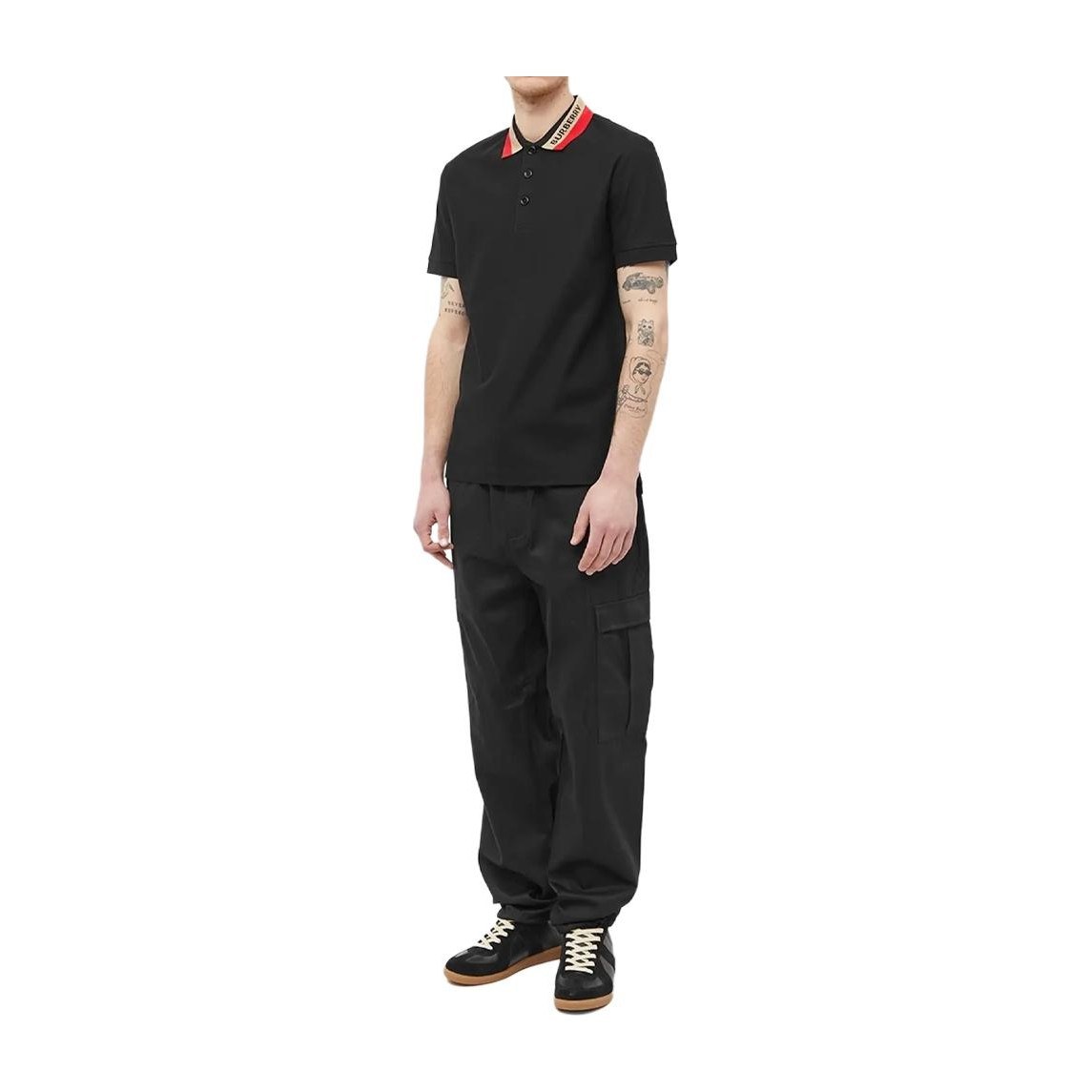 Burberry Polo Shirt Black