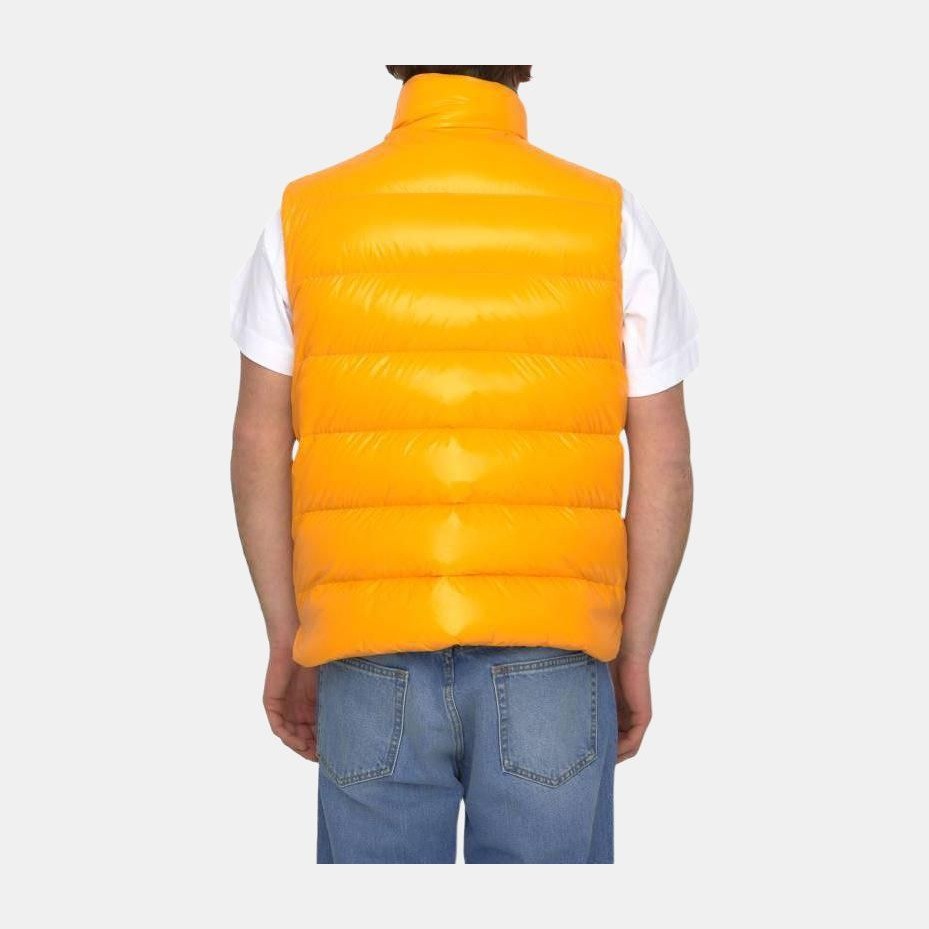 Moncler SS23 Badge Vest Yellow