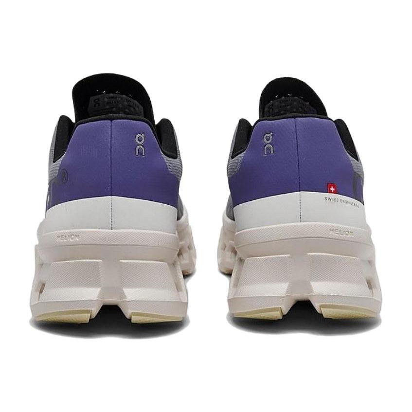 On Cloudmonster Grey Purple