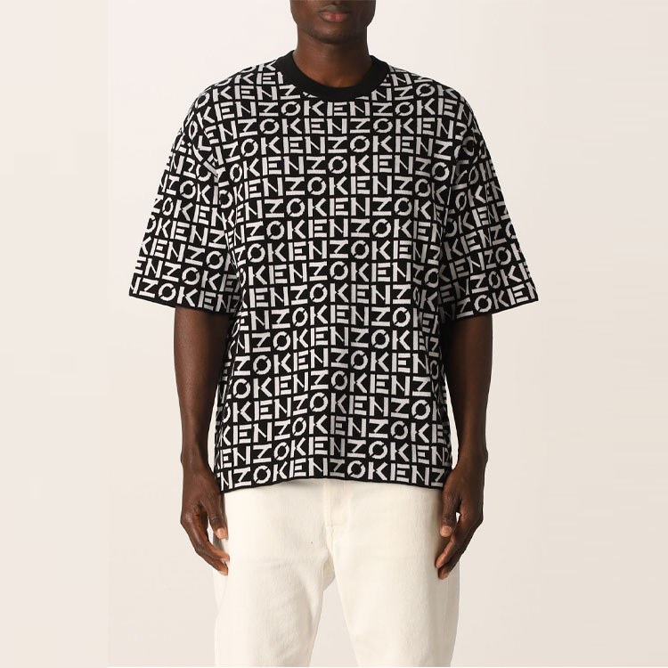 KENZO SS22 Logo Knit T-Shirt
