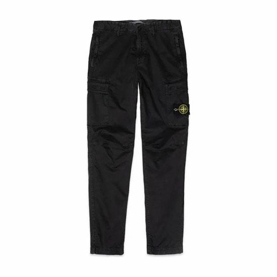 Stone Island Cargo Pants Black