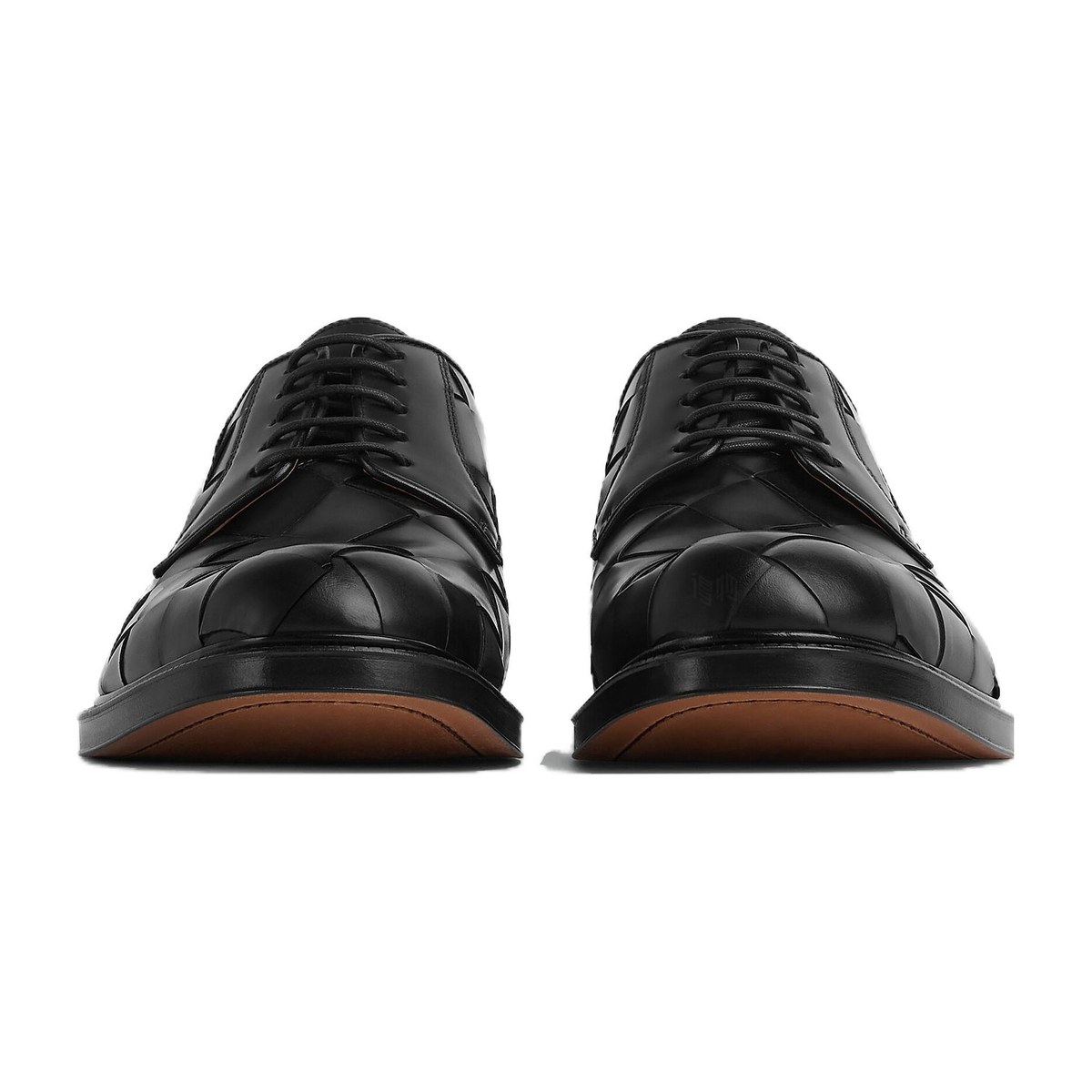 Bottega Veneta Tie Leather Oxford Black