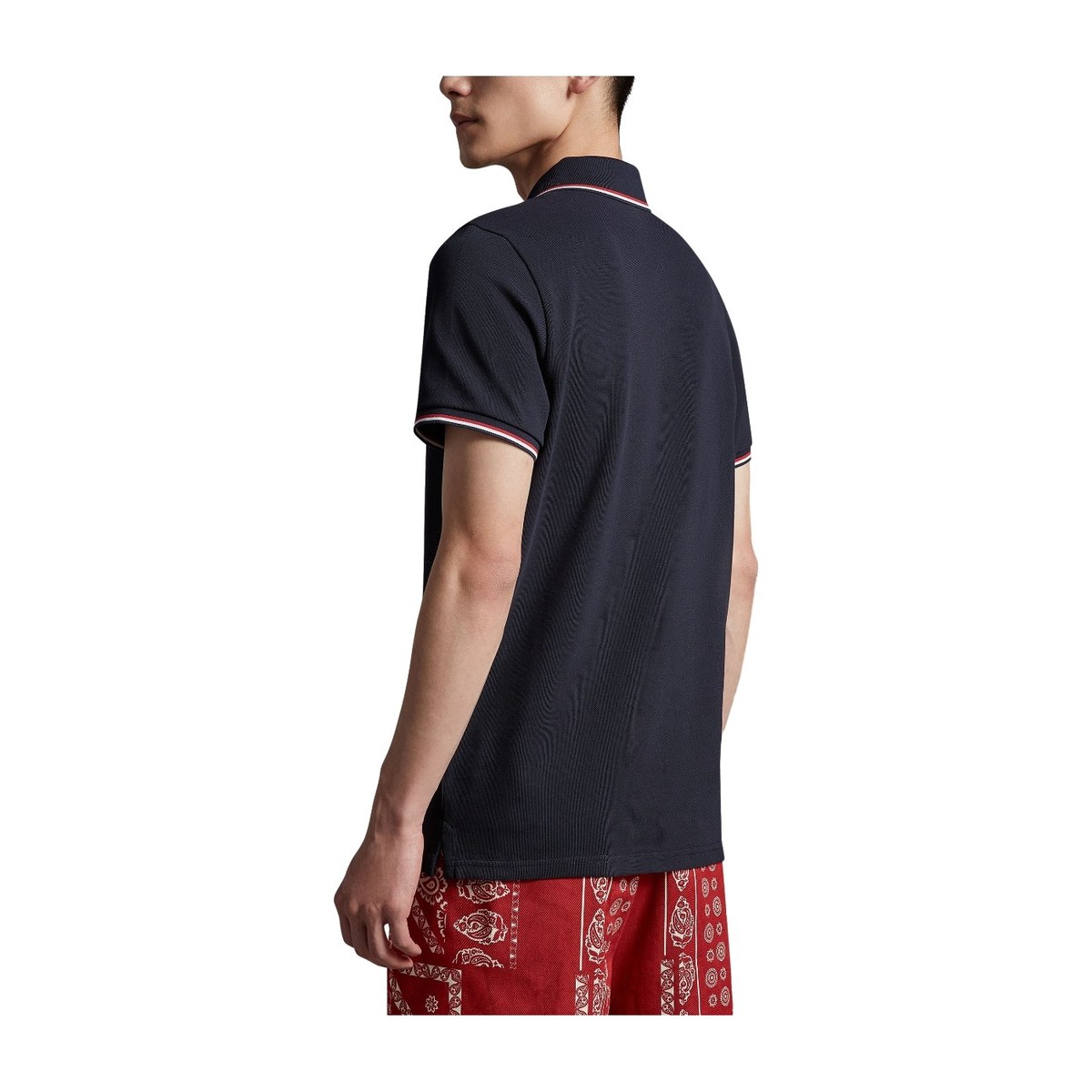 Moncler SS24 Polo Navy