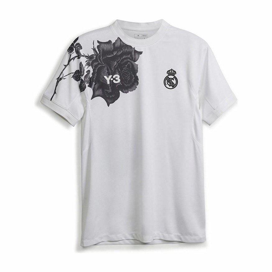 Y-3 x Real Madrid Collab Polo T-Shirt White