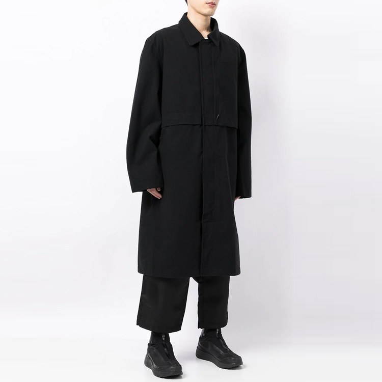 Y-3 FW21 Black Coat